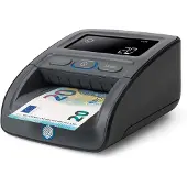 Safescan 155-S, Ulike valutaer, Infrarød (IR), Blekk, Magnetisk, Metallic thread, Size, Thickness, Watermark, Sort, LCD, AC, 12 V