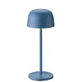 LINDBY LED-bordlampe Arietty, blå, dimbar, IP65