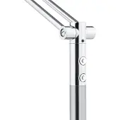 HELL LED-buelampe Evolo CCT, nikkel matt/krom