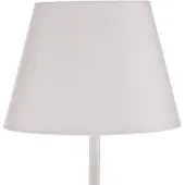 Luminex Bordlampe Soho, konisk Høyde 33 cm, hvit