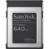SanDisk PRO-CINEMA - Flashminnekort - 640 GB - CFexpress Type B