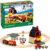 BRIO Farm Railway Set