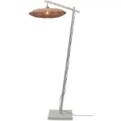 Good&Mojo Tanami gulvlampe 55 x 14 cm hvit/natur