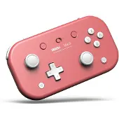 8Bitdo Lite 2 - 18 Hours Playtime - Switch - iOS - Android - Pink - Wireless Controller