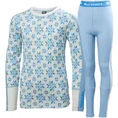 Helly Hansen Graphic Lifa Merino Junior Langermet Baselagsett