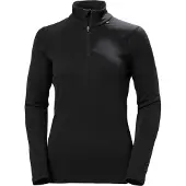Helly Hansen Lifa Merino Midweight 1/2 Zip, Dame, Black