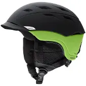 Smith Variance Skihjelm, Matte Black/Flash