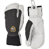 Hestra Army Leather Patrol, 3-finger Skihansker, Charcoal