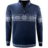 Kama Rune, Merino Genser, Herre, Navy
