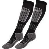 Accezzi Merino 20, Skisokker, Junior, Black