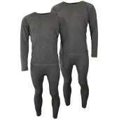 Accezzi Merino, Undertøy, Herre, Grey Melange