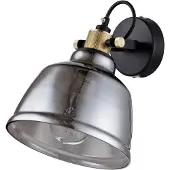 Maytoni Røykglasskjerm – vegglampe Irving