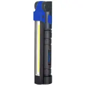 Ledino LED-håndlampe Lehen, sammenleggbar, oppladbart batteri, 3 lyskilder