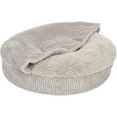 Zooplus Exclusive Hundeseng Flocke - Erstatningstrekk Ø 125 cm, lysegrå