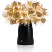 Slamp LED-batteridrevet bordlampe Clizia Mama Non Mama Gull/Svart