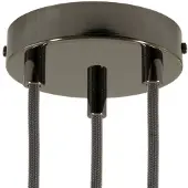 Creative Cables Krm573fbrterm Metall Sylindrisk Lampe Takrosett Kit
