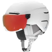 Atomic Savor Visor Photo, Skihjelm med Visir, White Heather