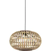 QAZQA Orientalt pendellampe bambus 44 cm - Amira