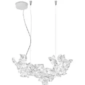 Slamp Hanami Suspension hengelampe, gjennomsiktig kabel