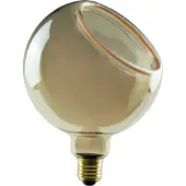Segula flytende LED-globe G150 E27 6W røyk 45°