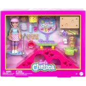 Mattel Dukkesett - Chelsea Skatepark - - OneSize - Dukke