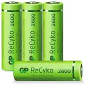 GP Recyko Lr06 2600mah Aaa Oppladbart Batteri 4 Enheter