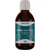 Alpha Plus Omega 3 & Omega 6 Plus 200 ml Sitron