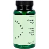 Great Earth Omega 3 Vegansk 60 kapsler