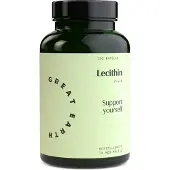Great Earth Lecithin Softgels 1200 mg, 90 kapsler