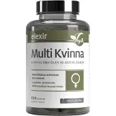 Elexir Pharma Multivitamin Kvinna 120 kapsler