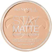 Rimmel London Stay Matte Pressed Powder, Silky Beige, 14 g
