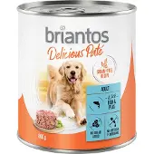 Briantos Delicious Paté 24 x 800 g - Fisk & Erter