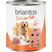 Briantos Delicious Paté 24 x 800 g - Kalkun