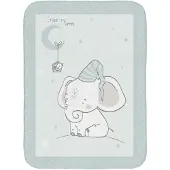 Kikkaboo Elephant Time Supermykt Babyteppe 80/110 Cm