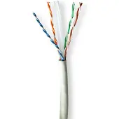 Nedis Solid U/utp Copper 305 M Indoor Lszh Cat6a-spole Nettverkskabel