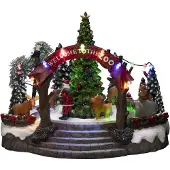 Konstsmide Mechanical Christmas Zoo, Figur, Flerfarget, Polyresin, Universell, IP20, 19 ampuller