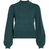 Vila Høyhalset Strikket Pullover