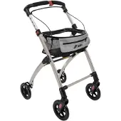 Seniorshop Jaguar innendørs rullator - Grå