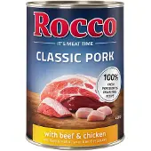 Rocco Classic Pork 6 x 400g - Kylling & Kalkun