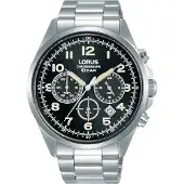 Lorus Watches Rt303kx9 Sports Chronograph 43 Mm Klokke