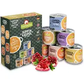 Granatapet -suppepakke med smaksprøver - 6 x 140 g