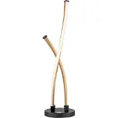 Paul Neuhaus LED-bordlampe Polina, gull, metall, dimbar