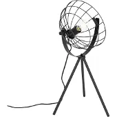 QAZQA Industriell stativbordlampe svart justerbar - Hanze