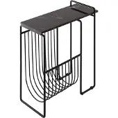 AYTM magasinholder Sino, sidebord, svart