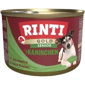 Rinti Gold Senior 12 x 185 g - Kanin