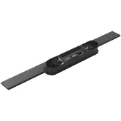 LUCANDE LED-hengelampe Philine, lengde 101 cm svart jern