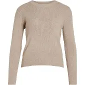 Vila Vicomfy Lange Ermer Strikket Pullover