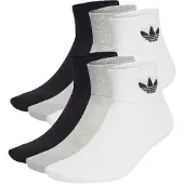 Adidas Originals Mid Korte Sokker 6 Par