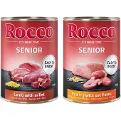 Rocco Økonomipakke: Senior 24 x 400 g - Lam & Hirse