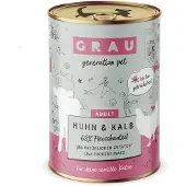 Grau kornfri gourmetgryte 6 x 400 g - Kylling & kalv